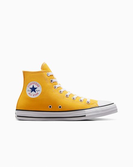 Men's Converse Chuck Taylor All Star Classic High Top Shoes Lemon | AU E13C6T